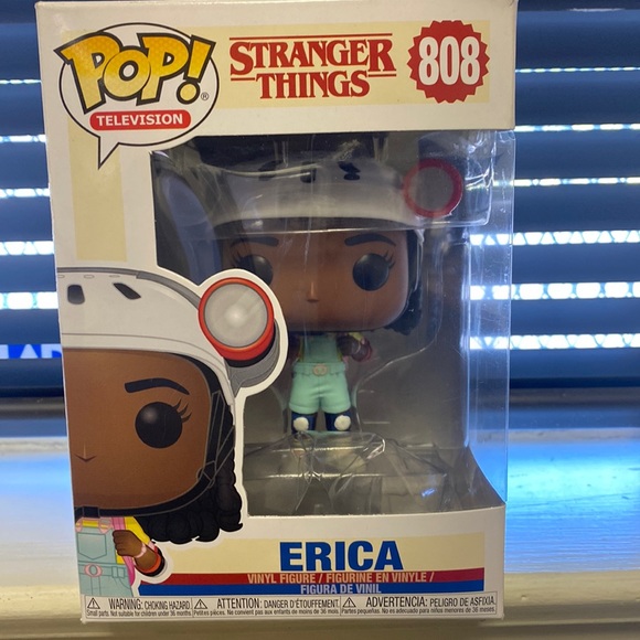 🤩STRANGER THINGS FUNCO POP “ERICA 808” New In Box🤩 - Picture 2 of 5